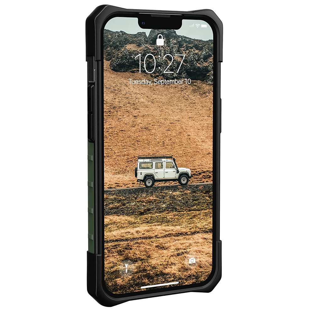 Противоударный защитный чехол UAG Pathfinder Olive для iPhone 13