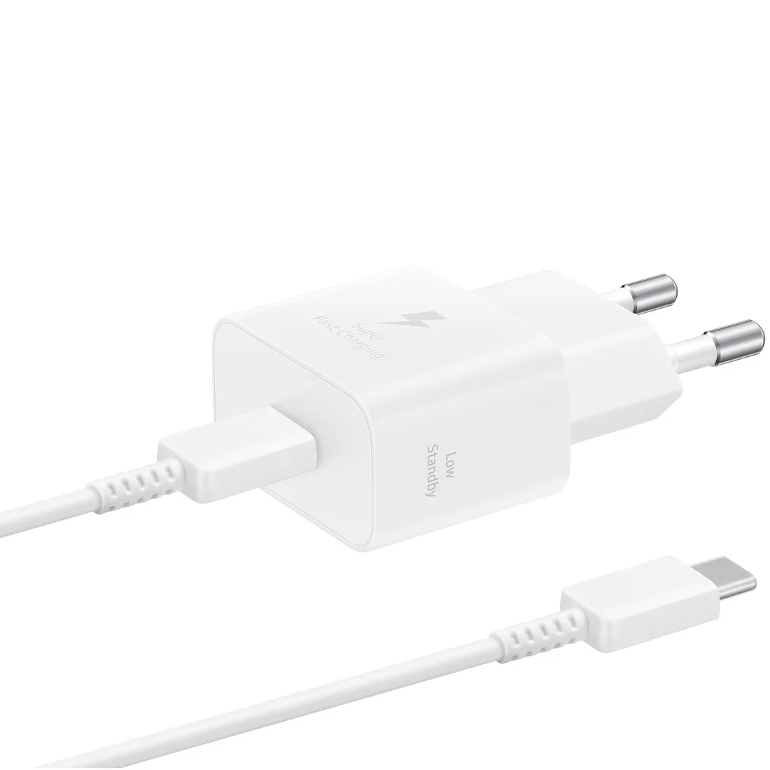 Сетевое зарядное устройство Samsung Adapter 25W + cable White (EP-T2510)