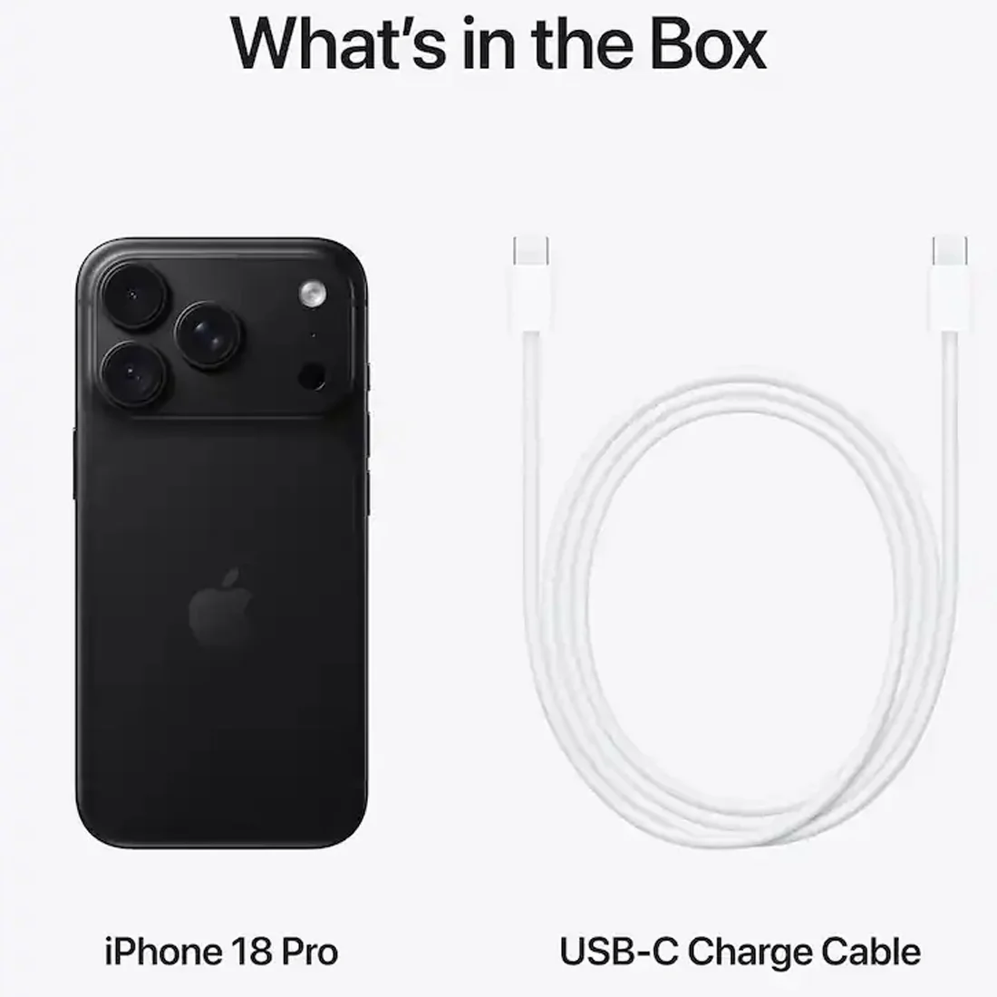 Смартфон Apple iPhone 18 Pro 2TB Black (eSIM)