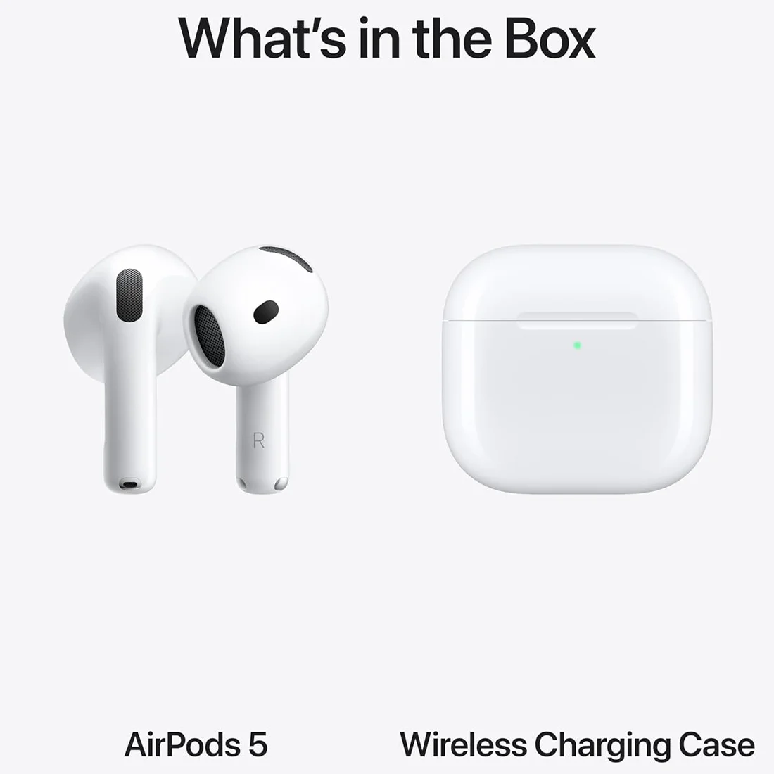 Беспроводные наушники Apple AirPods 5 with Wireless Charging Case (MKFT4)