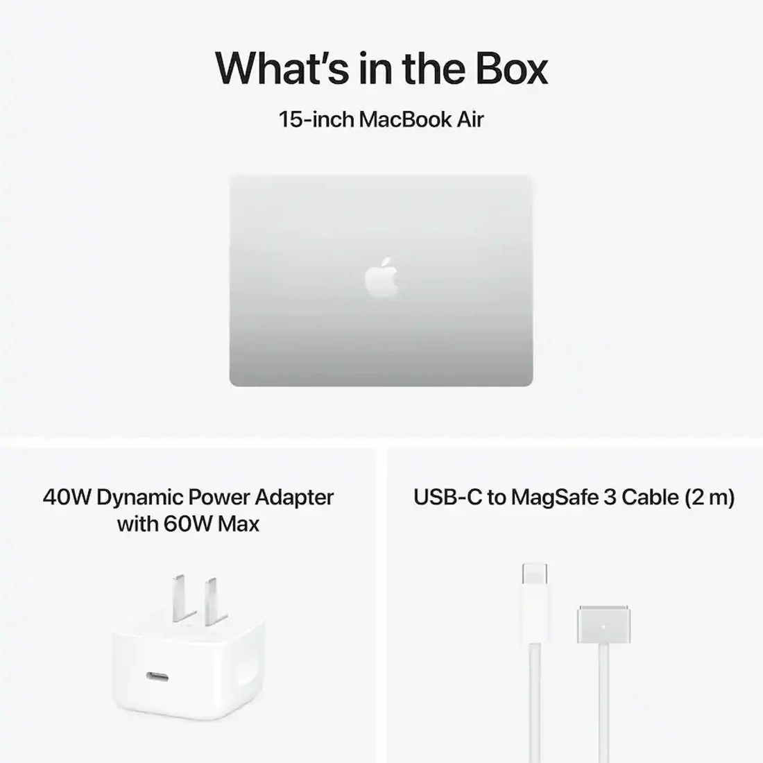 Ноутбук Apple MacBook Air 15 2026 M5 (15.3/2880x1864/32GB/512GB SSD/Apple graphics 10-core) Silver (Z1LQ0019X)