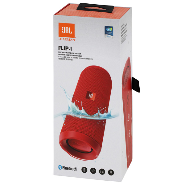 Портативная акустика JBL Flip 4 Red