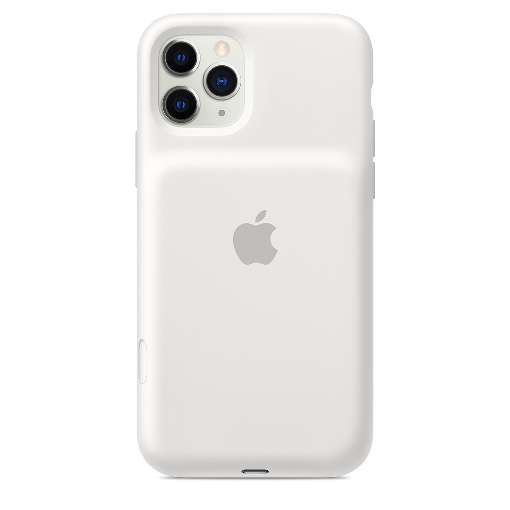 Силиконовый чехол-аккумулятор Apple Smart Battery Case White (MWVM2ZM/A) для iPhone 11 Pro