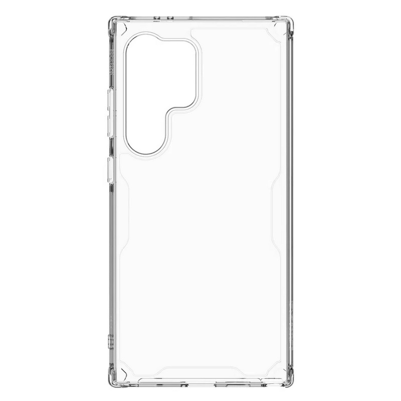 Силиконовый чехол для Samsung S25 Ultra (прозрачный)