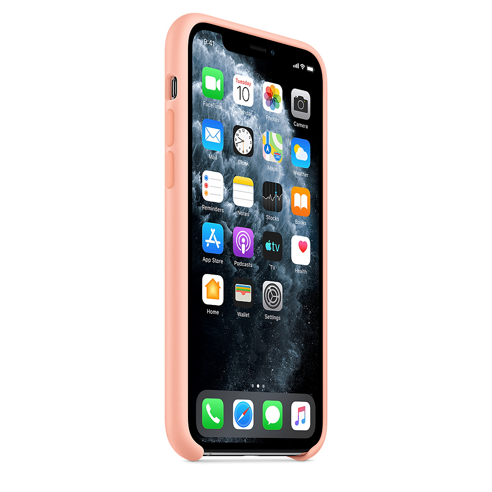 Силиконовый чехол Apple iPhone 11 Pro Silicone Case - Grapefruit (MY1E2ZM/A) для iPhone 11 Pro