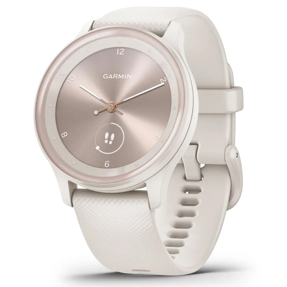 Умные часы Garmin vivomove Sport Ivory Case and Silicone Band with Peach Gold Accents (010-02566-01)