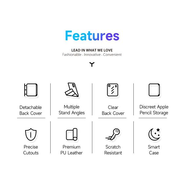 Чехол-книжка Dux Ducis для iPad 10.9 (2022)/11 (2025 A16) Magi Series Gray