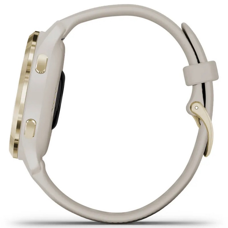 Умные часы Garmin Venu 2S Light Gold Stainless Steel Bezel with Light Sand Case and Silicone Band (010-02429-11)