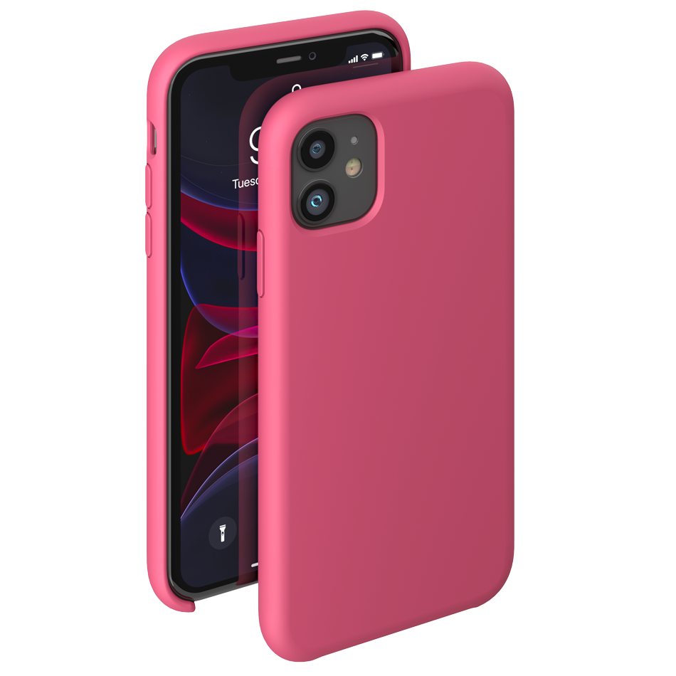 Чехол Deppa Liquid Silicone Case Fuchsia (87303) для iPhone 11