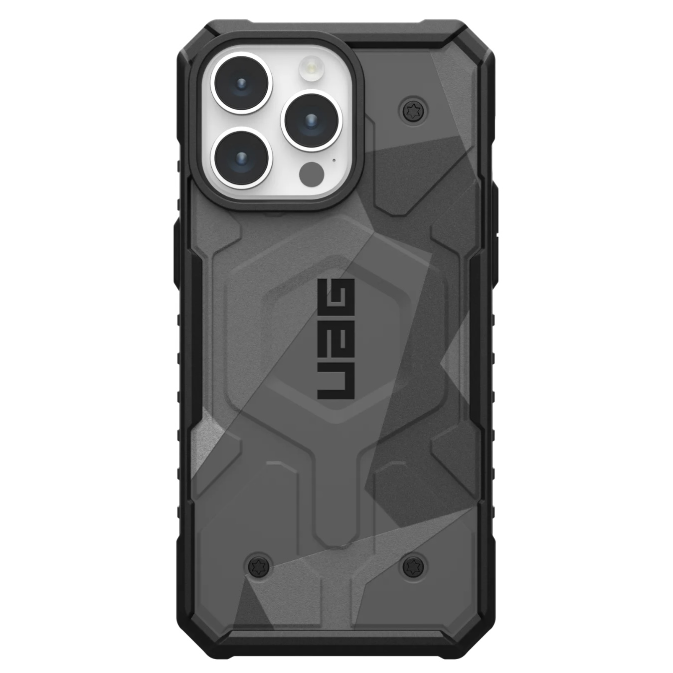 Противоударный защитный чехол UAG Pathfinder SE MagSafe для iPhone 15 Pro Max (6.7) Geo Camo