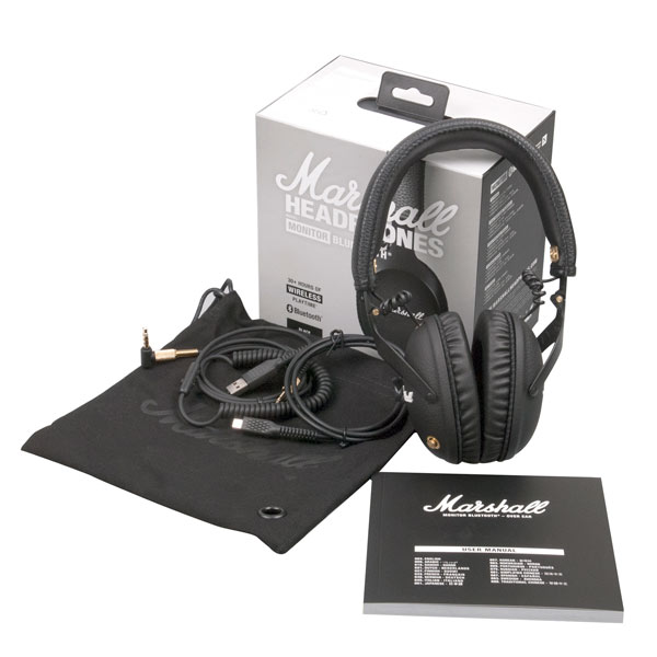 Беспроводные наушники Marshall Monitor Bluetooth Black