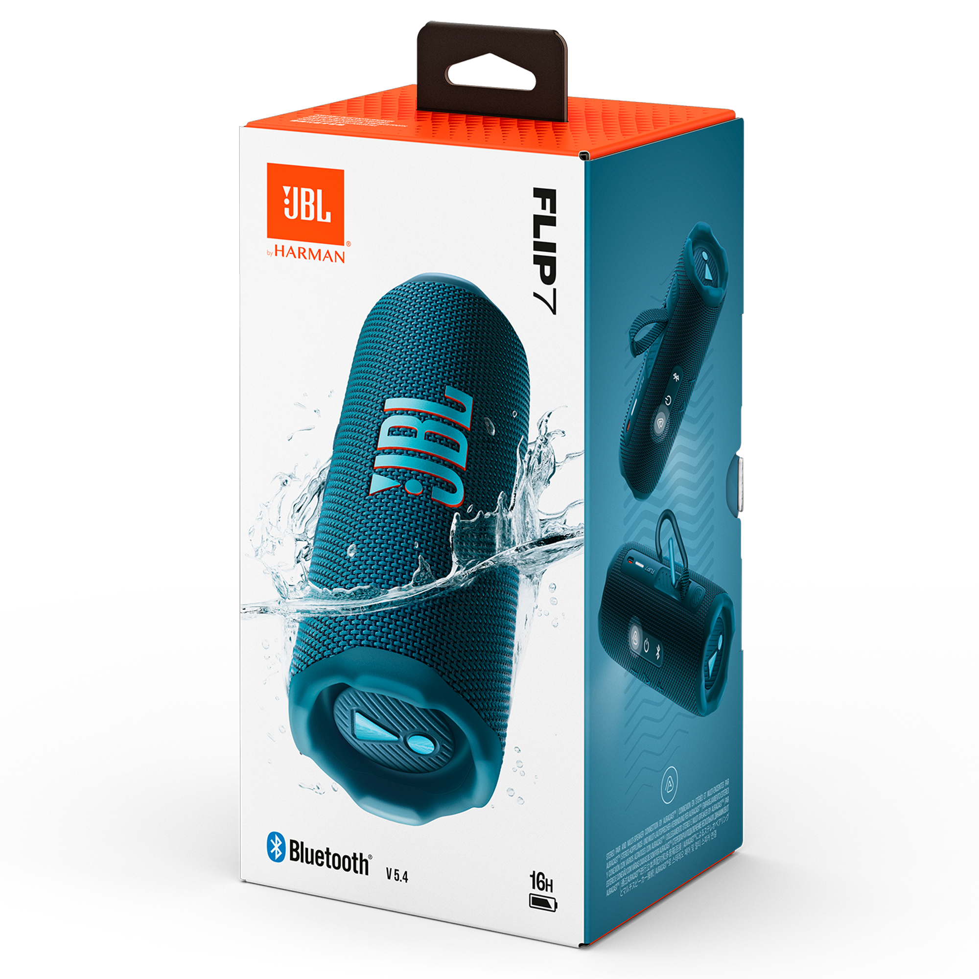 Беспроводная колонка JBL Flip 7 Blue