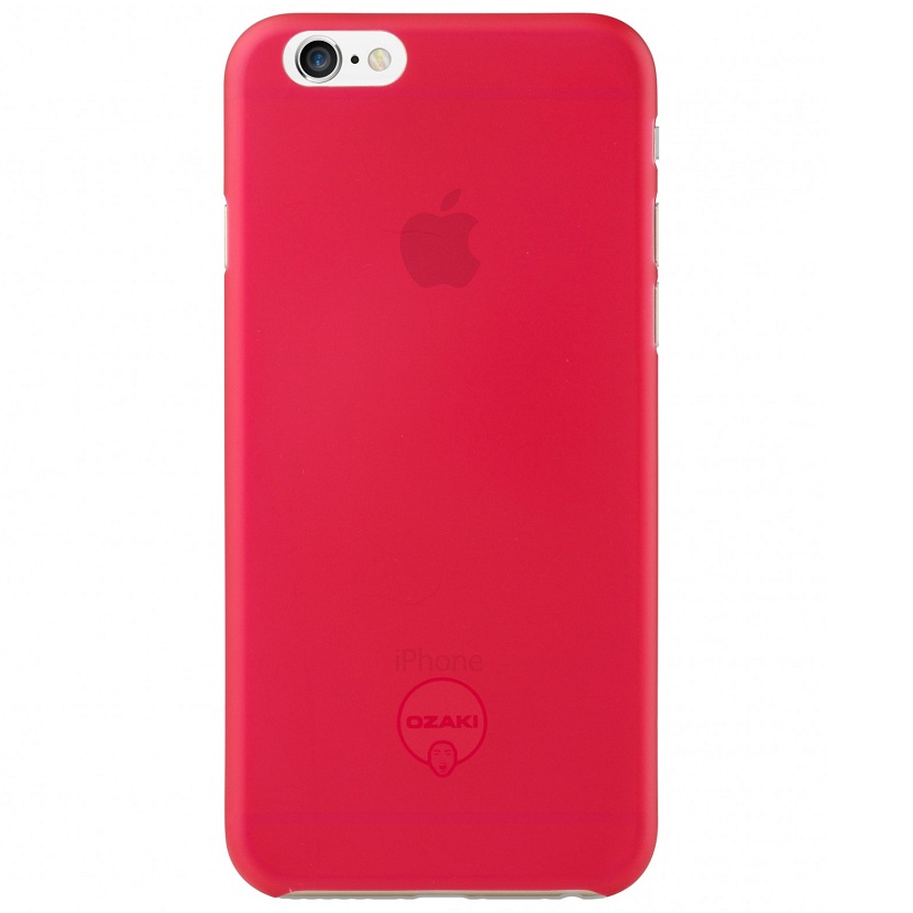 Пластиковый чехол Ozaki O!Coat 0.3 Jelly Red для iPhone 6/iPhone 6S