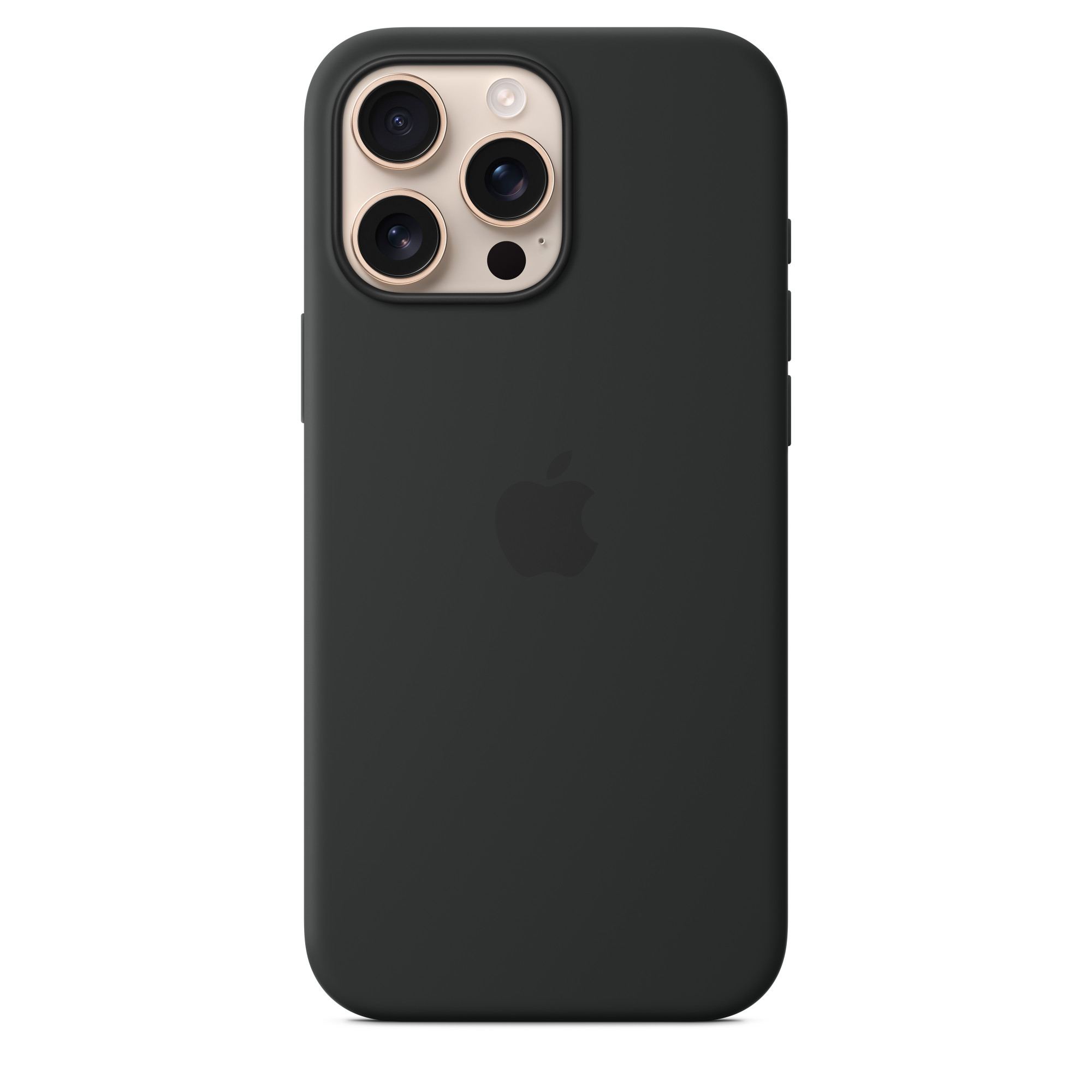 Силиконовый чехол Apple iPhone 16 Pro Max Silicone Case with MagSafe – Black (MYYT3ZM/A)