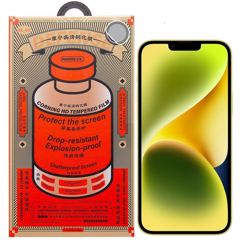 Защитное стекло Remax Full Cover (GL-83) для iPhone 13/13 Pro/14/16e