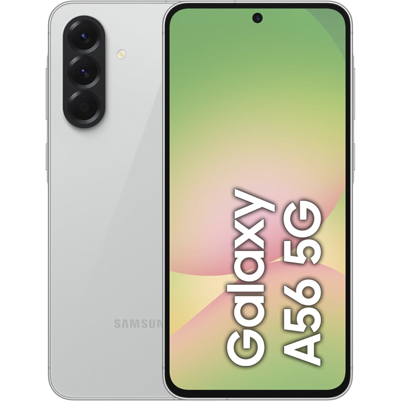 Смартфон Samsung Galaxy A56 5G 8/128GB Dual: nano SIM + eSIM Lightgray (SM-A566B)