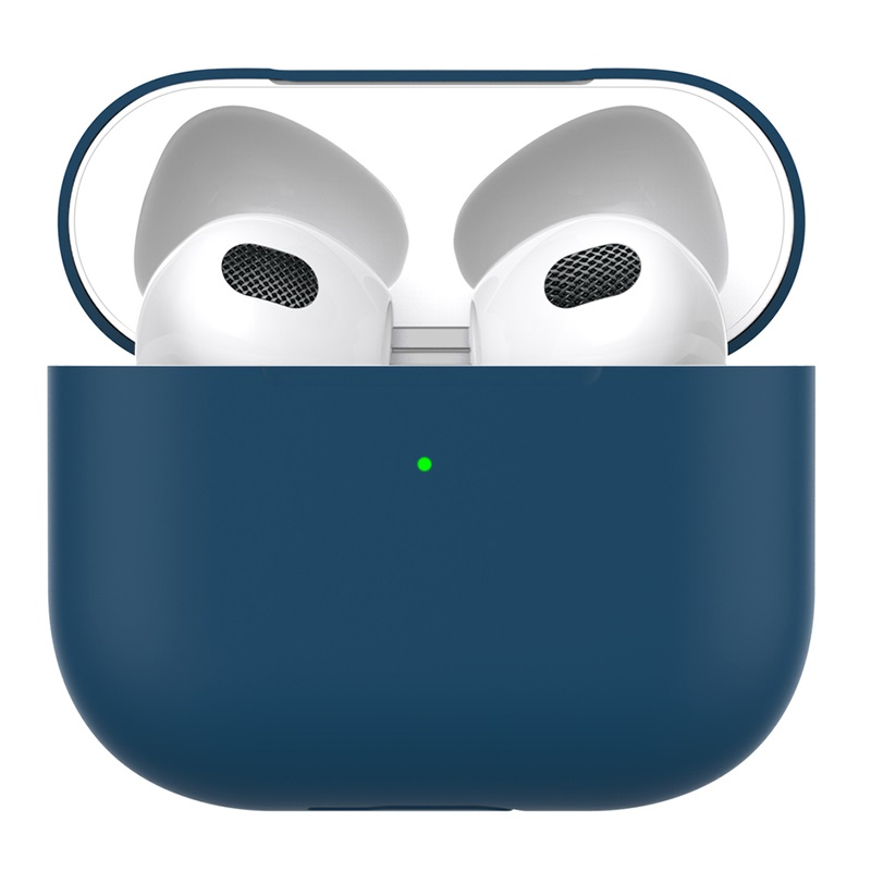 Силиконовый чехол Deppa Blue для AirPods 3 (47323)
