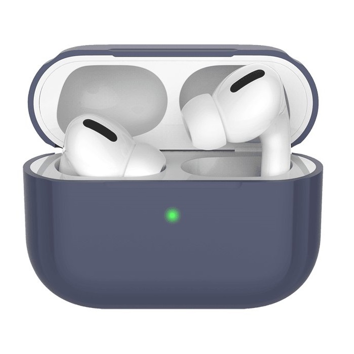Силиконовый чехол Deppa Blue для AirPods Pro (47031)