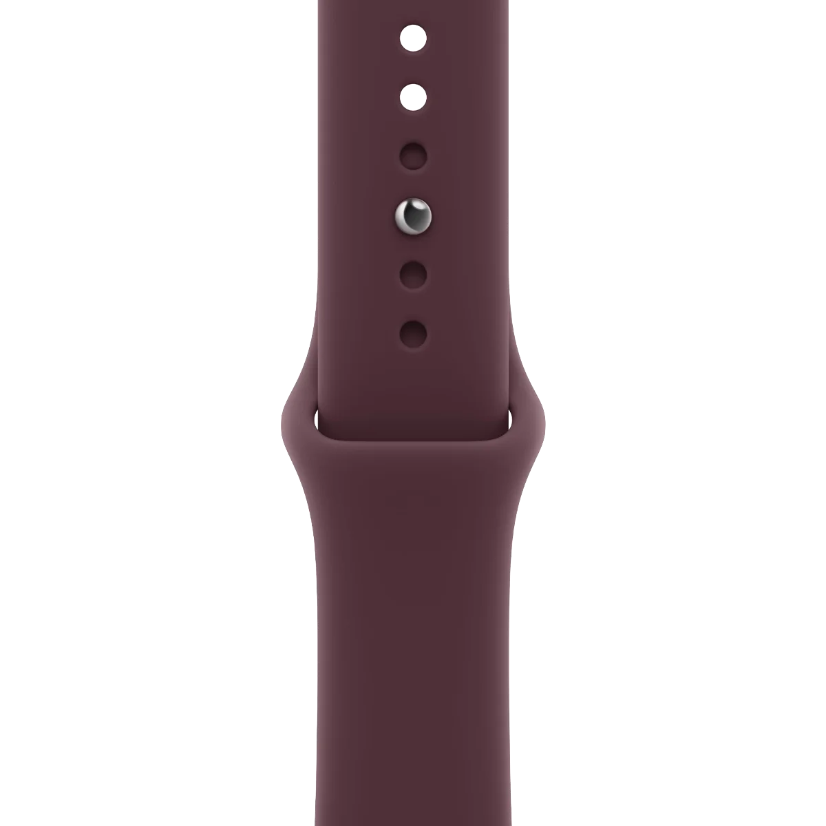 Умные часы Apple Watch Series 12 GPS + Cellular, 42mm Radiant Gold Titanium Case with Burgundy Sport Band - M/L