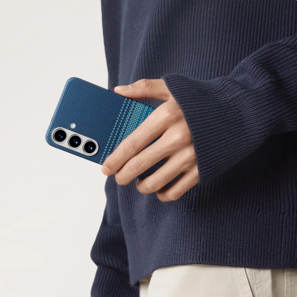 Чехол Pitaka Tactile Woven Case Moonrise для Samsung S25