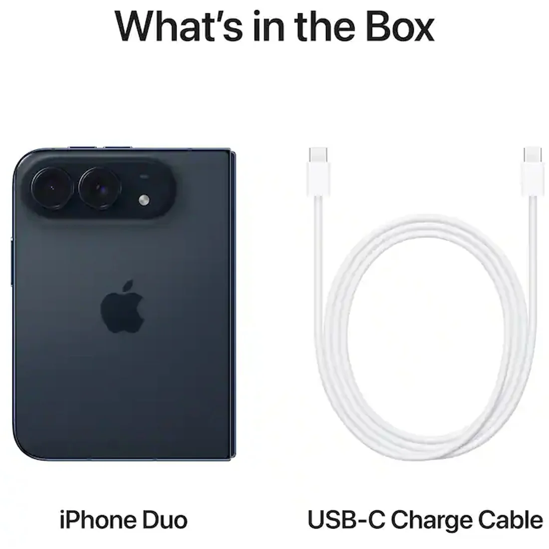 Смартфон Apple iPhone Duo 512GB Night Sky (eSIM)