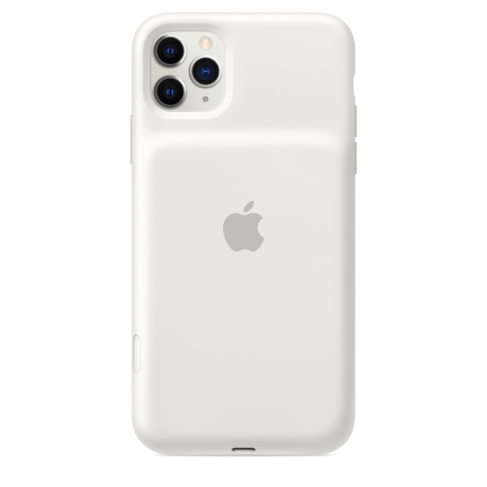 Силиконовый чехол-аккумулятор Apple Smart Battery Case White (MWVQ2ZM/A) для iPhone 11 Pro Max
