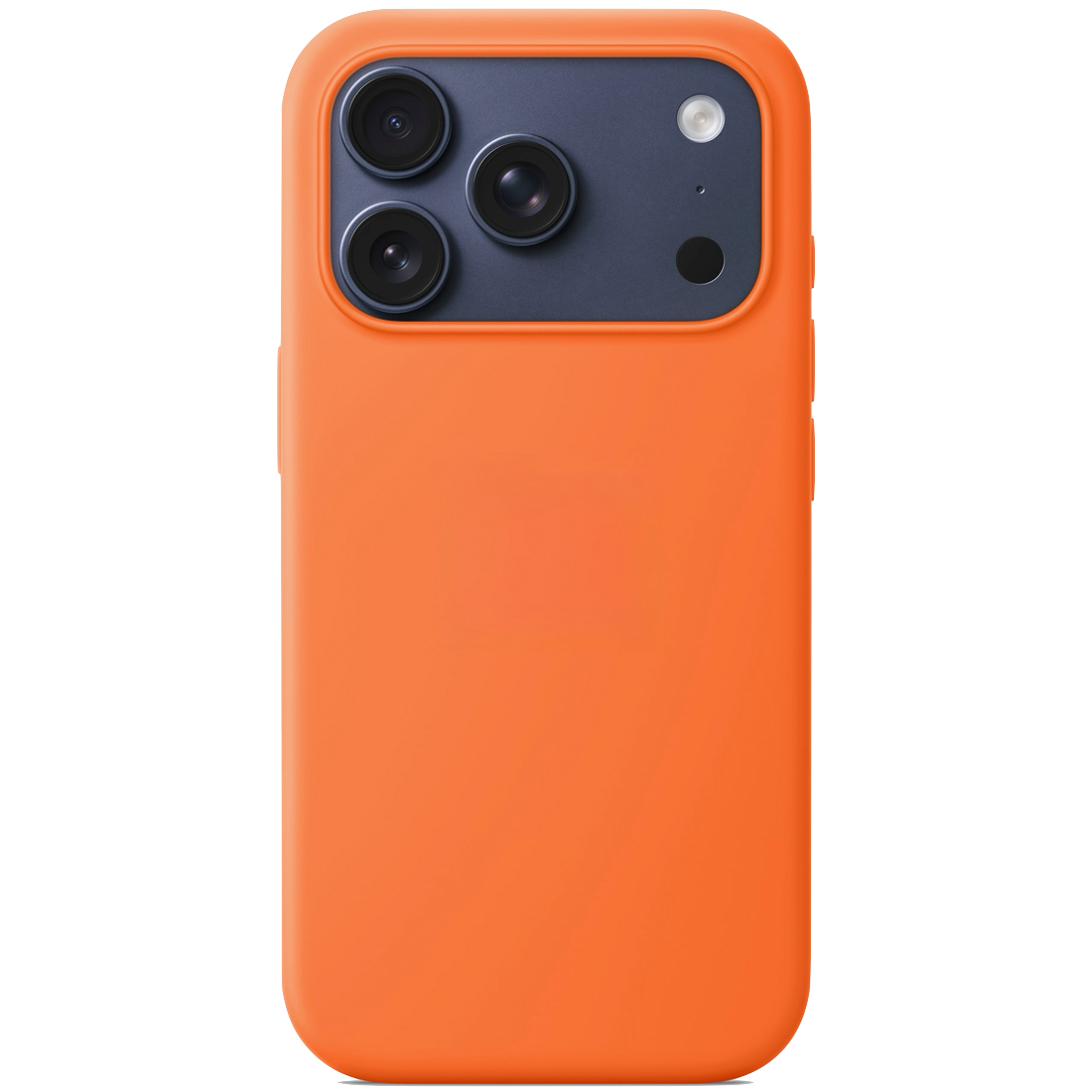Силиконовый чехол Naturally Silicone Case with MagSafe Orange для iPhone 17 Pro