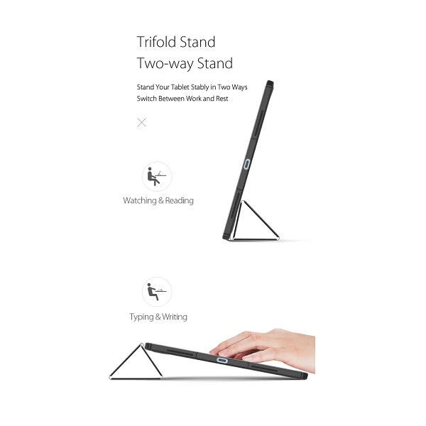 Чехол-книжка Dux Ducis для iPad 10.9 (2022)/11 (2025 A16) Domo Toby Series Blue