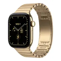 Умные часы Apple Watch Series 12 GPS + Cellular, 42mm Radiant Gold Titanium Case with Radiant Gold Link Bracelet
